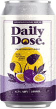 Mountain Culture Daily Dose Passionfruit Gose 355ml